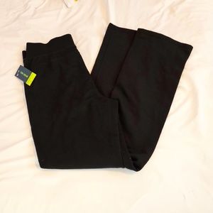 NWT Tek Gear Black Fleece Pants